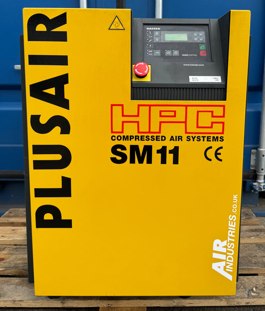 HPC / Kaeser SM11 Floor Mounted Rotary Screw Compressor (7.5Kw, 40CFM)