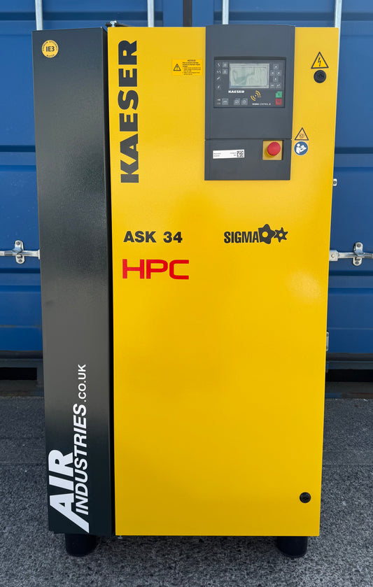 Kaeser / HPC ASK34 Rotary Screw Compressor 124Cfm