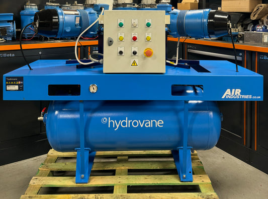 Hydrovane HV02 Tandem Receiver Mounted Rotary Vane Compressor (400v Three Phase)