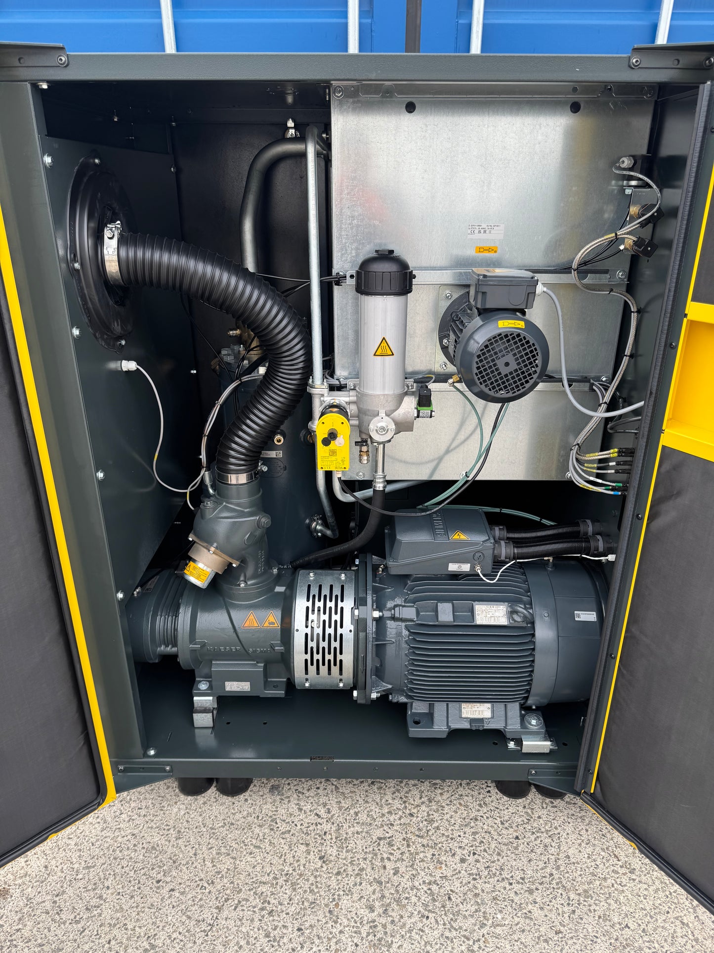 Kaeser / HPC BSD75 Rotary Screw Compressor (37Kw, 50Hp, 197Cfm)