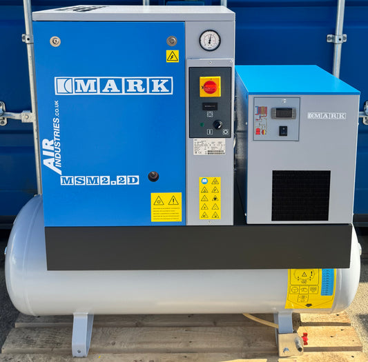 Mark MSM2.2 Receiver Mounted Rotary Screw Compressor With Dryer!