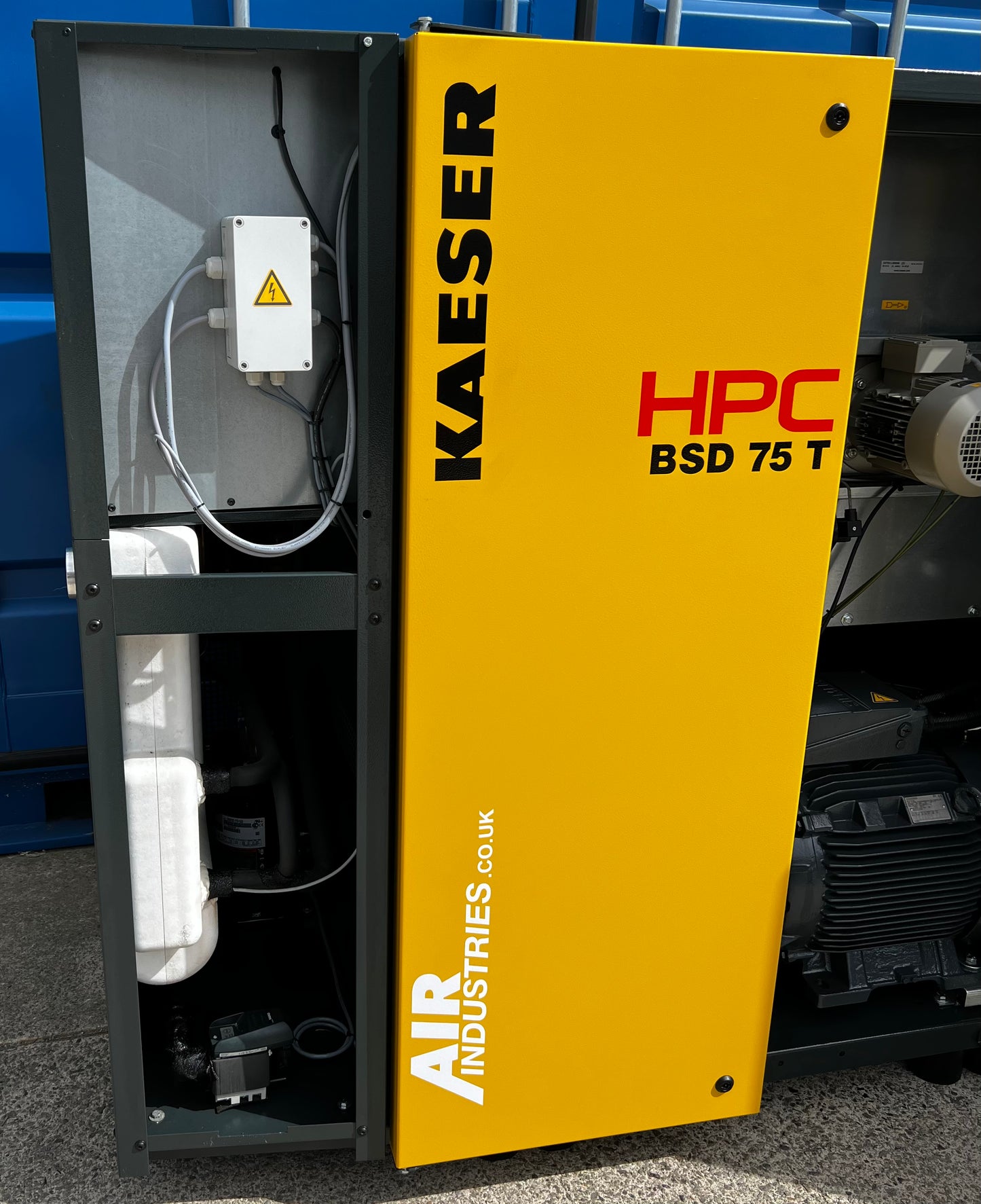 Kaeser / HPC BSD75T Rotary Screw Compressor Package + Dryer (37Kw, 50Hp, 247Cfm)