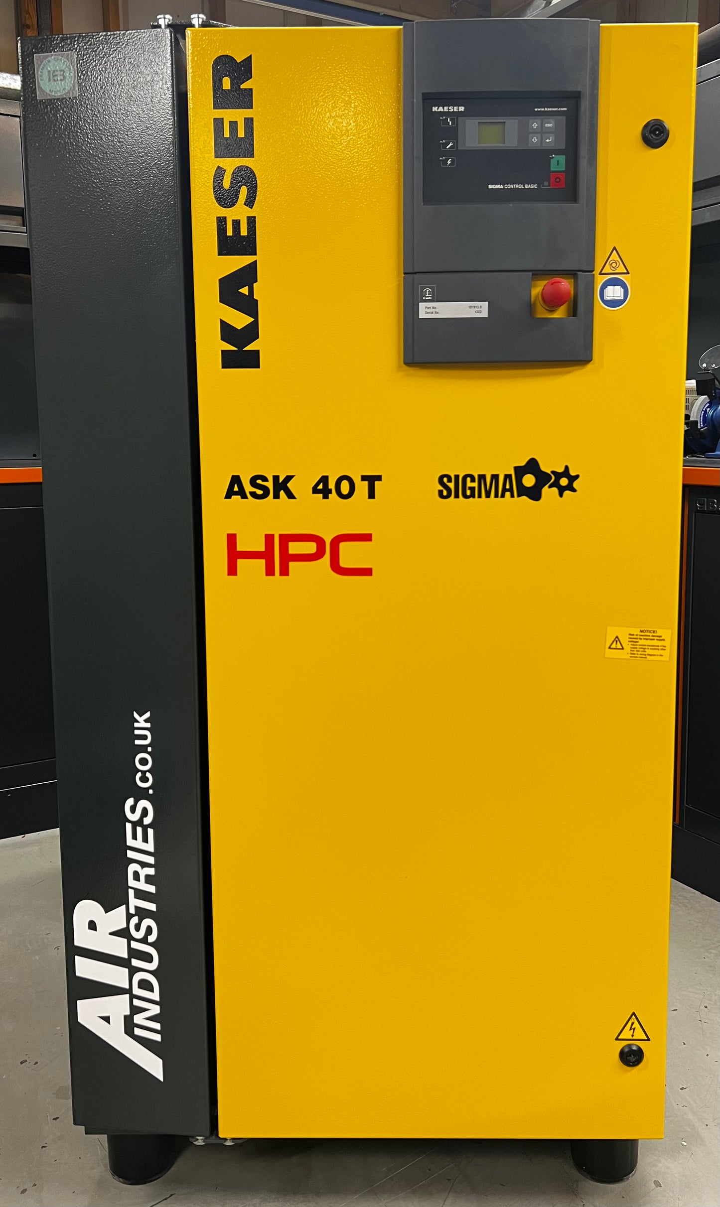 Kaeser / HPC ASK40T Rotary Screw Compressor Package + Dryer + Receiver 143Cfm