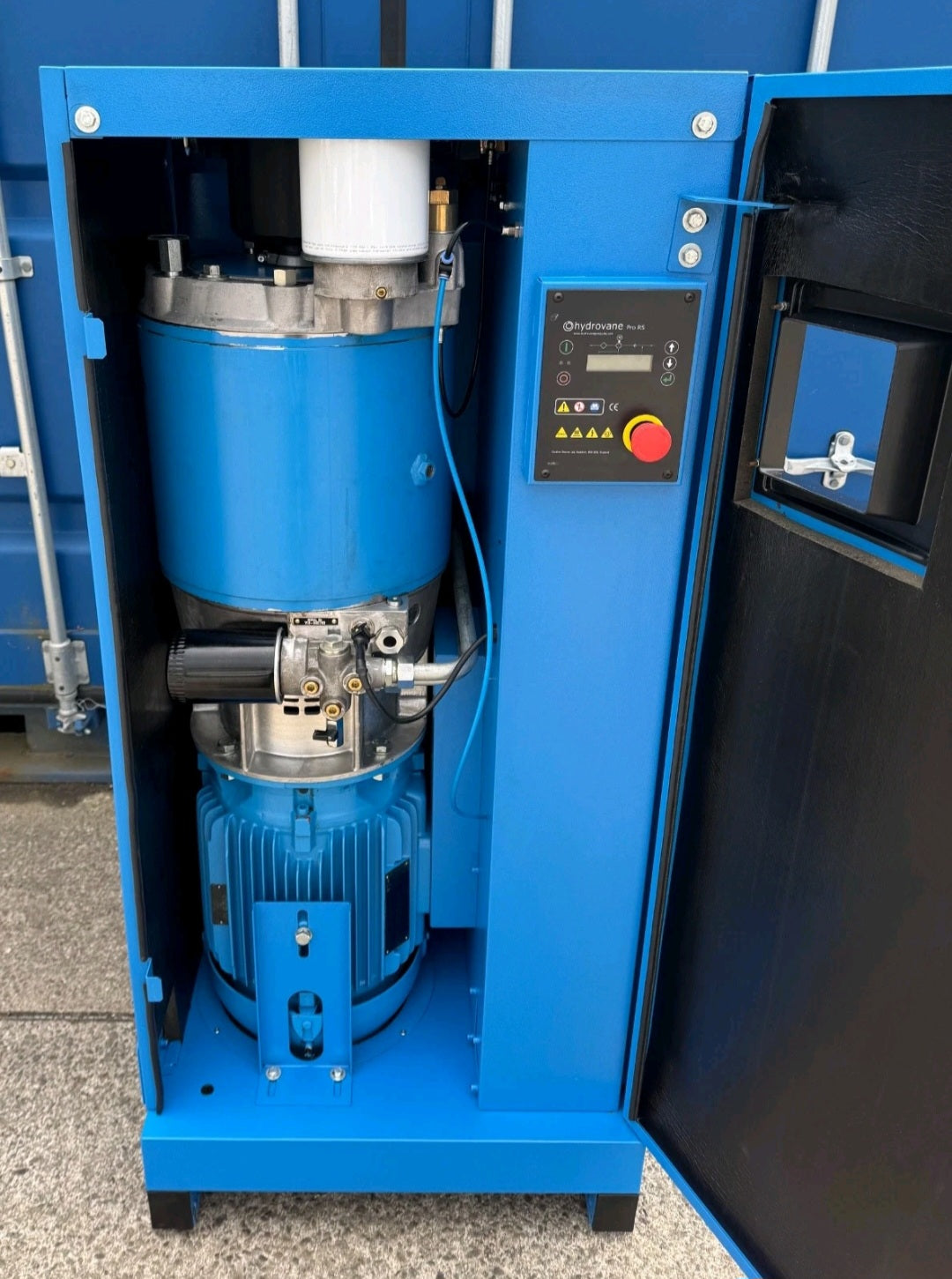 Hydrovane HV18RS Rotary Vane Compressor! 18.5Kw, 25Hp 104cfm, 11Bar!