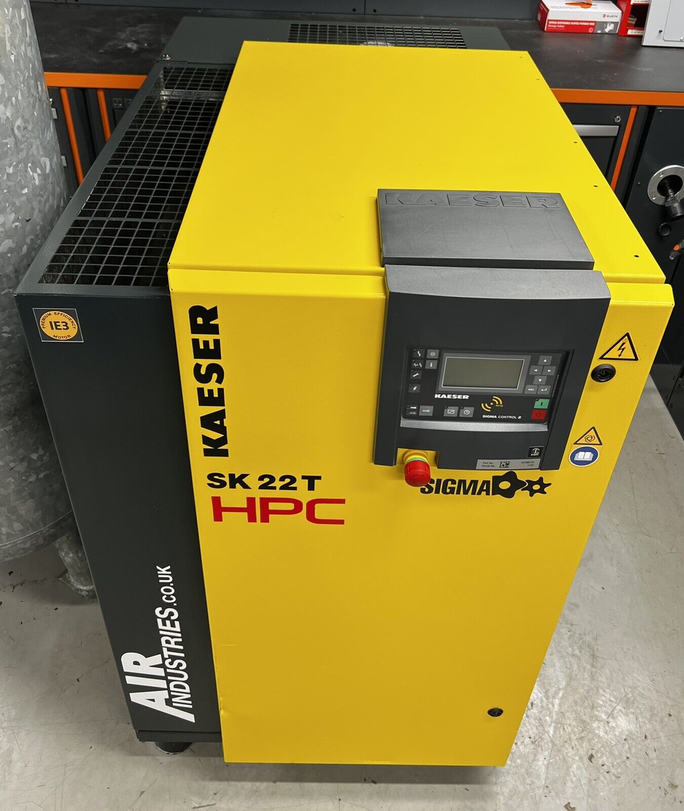 Kaeser / HPC SK22T Rotary Screw Compressor Package + Dryer + Receiver (70CFM)