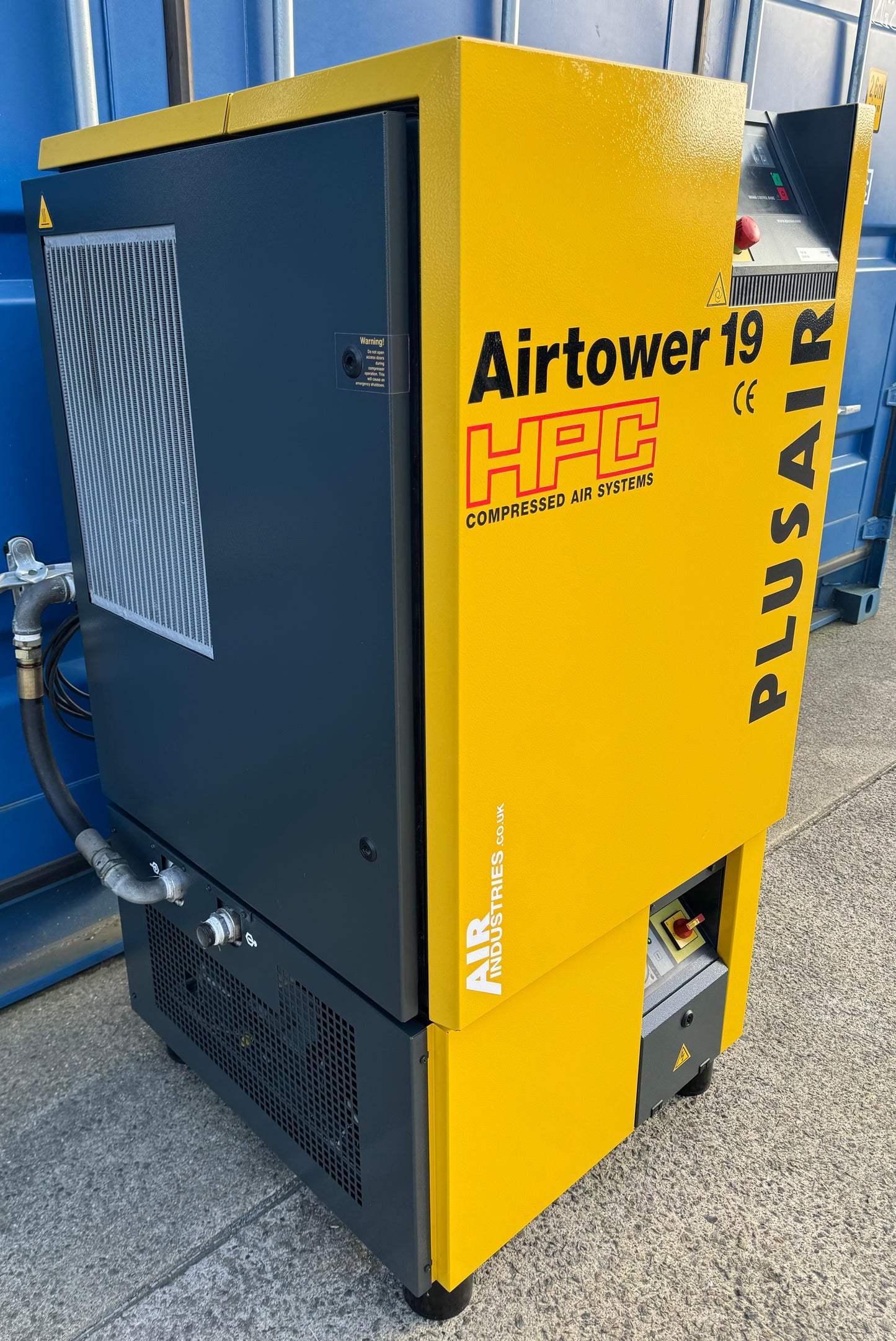 Kaeser Airtower 19 Rotary Screw Compressor + Dryer (67CFM, 8Bar, 11kW)