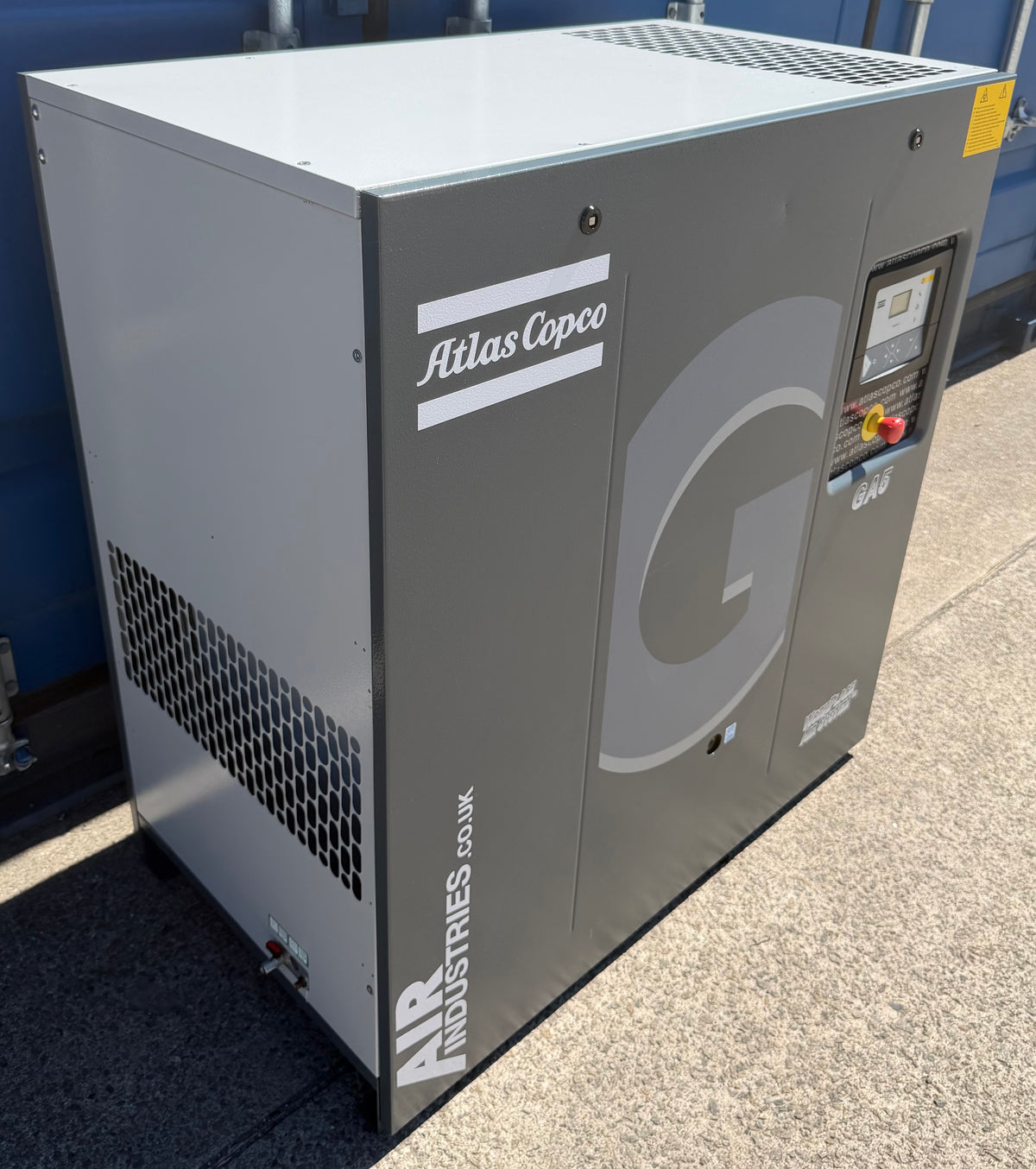 Atlas Copco GA5 Floor Mounted Rotary Screw Compressor, 5.5Kw, 17cfm, 13Bar!