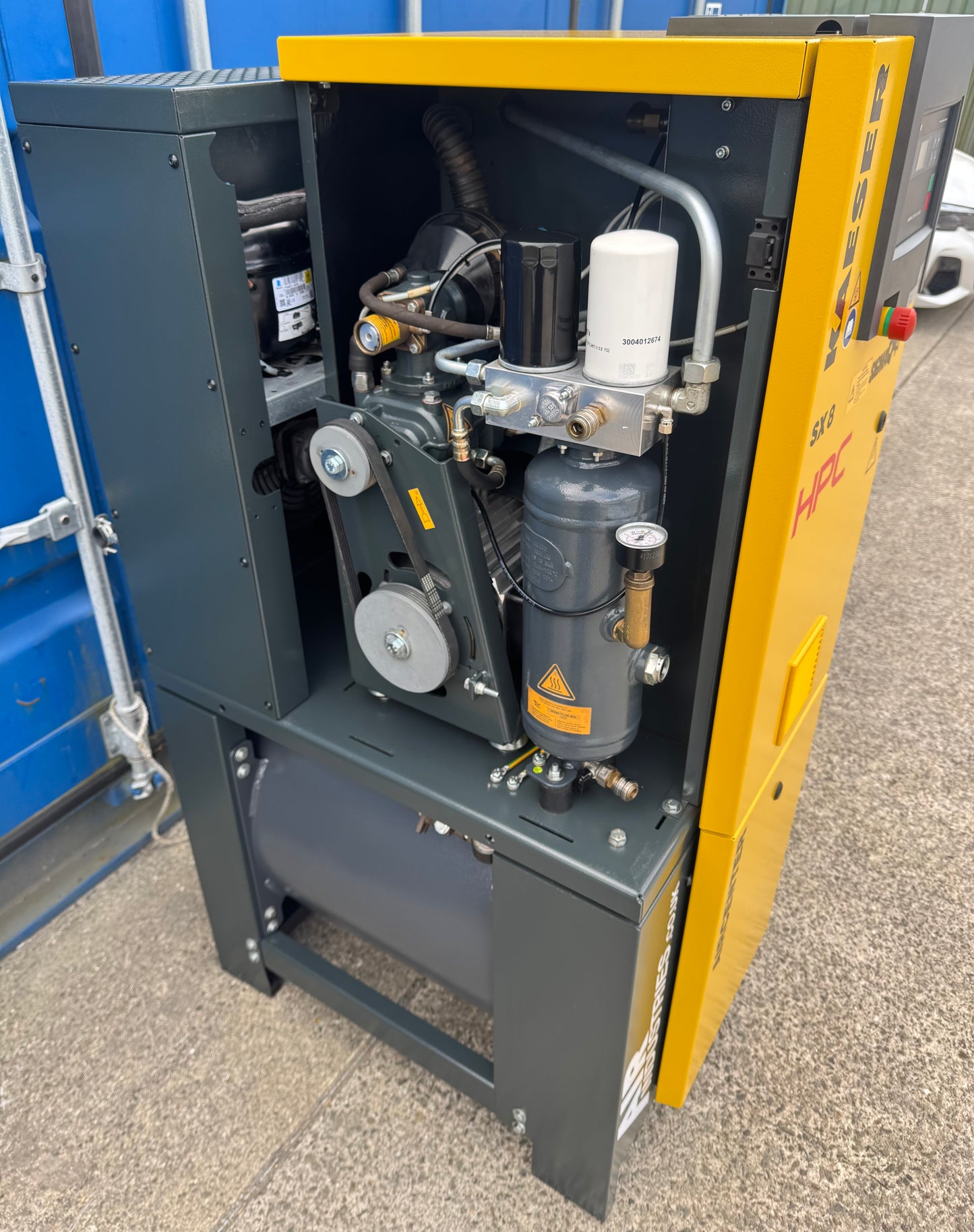 Kaeser Aircenter 8 Rotary Screw Compressor + Receiver + Dryer (5.5kW, 28CFM)