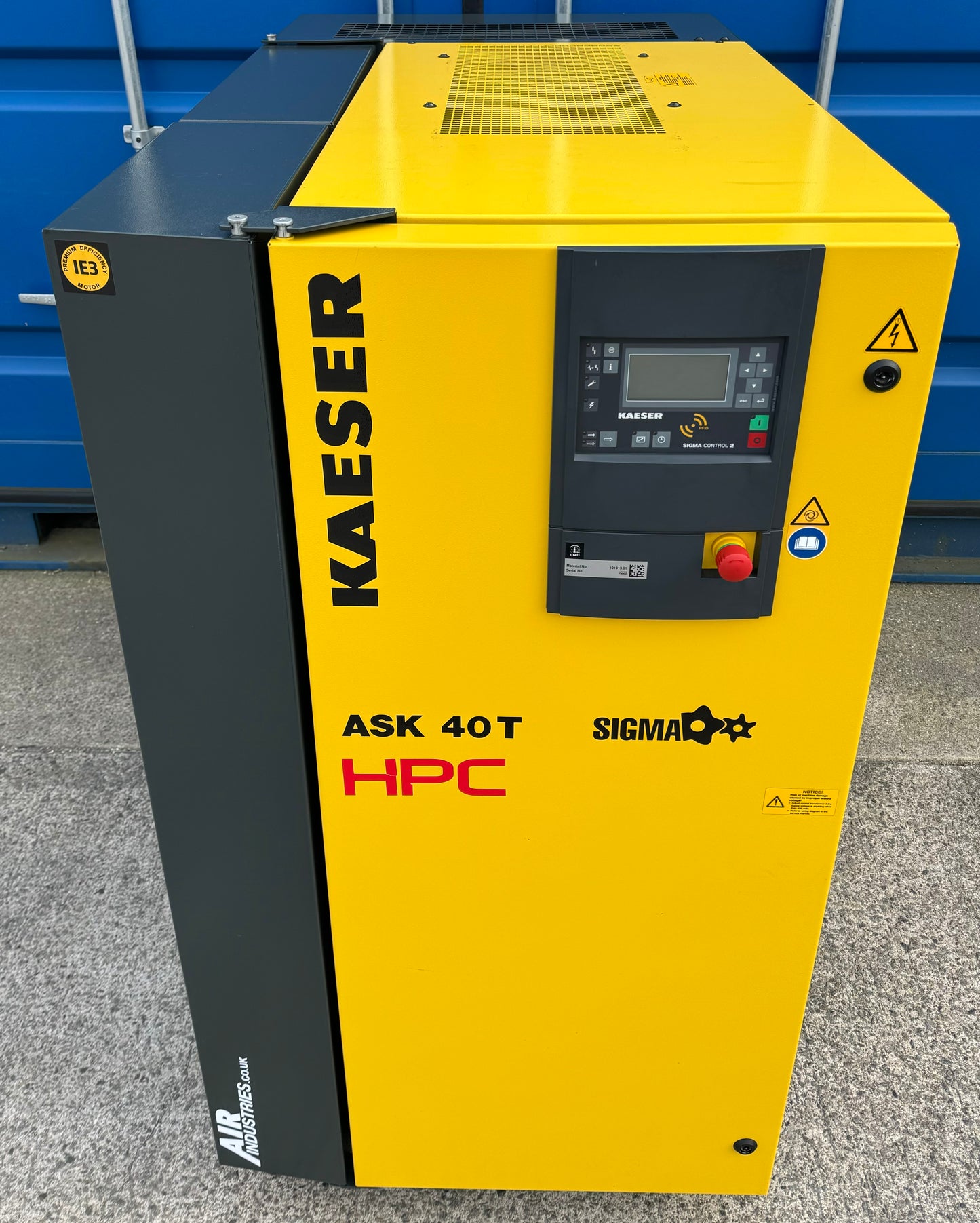 Kaeser / HPC ASK40T Rotary Screw Compressor Package + Dryer 143Cfm