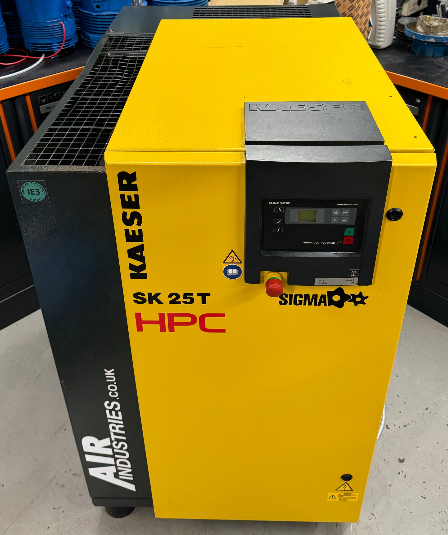 Kaeser / HPC SK25T Rotary Screw Compressor + Dryer (89CFM)