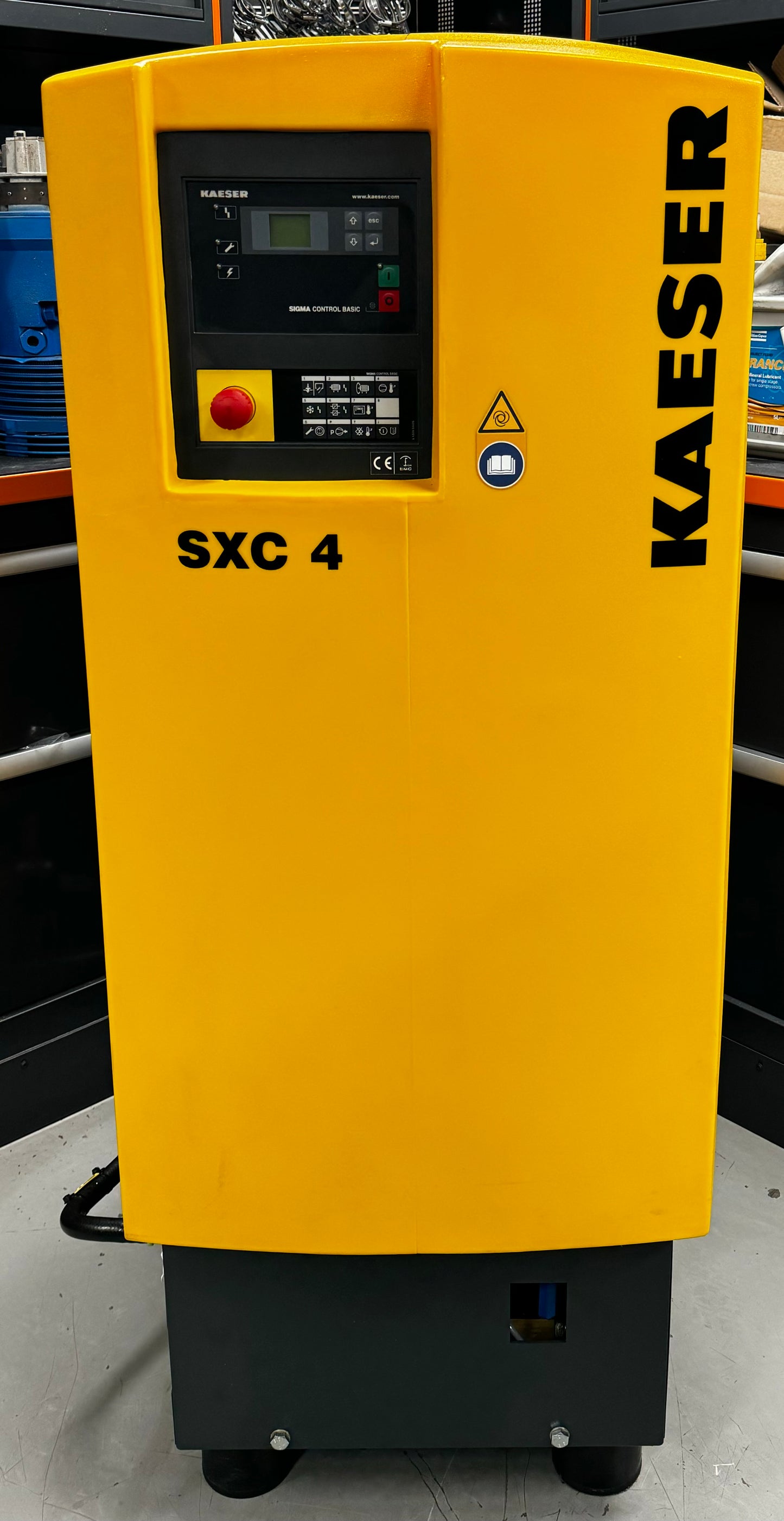 Kaeser SXC4 Rotary Screw Compressor + Dryer + Receiver (9Cfm, 3.0Kw, 15Bar)