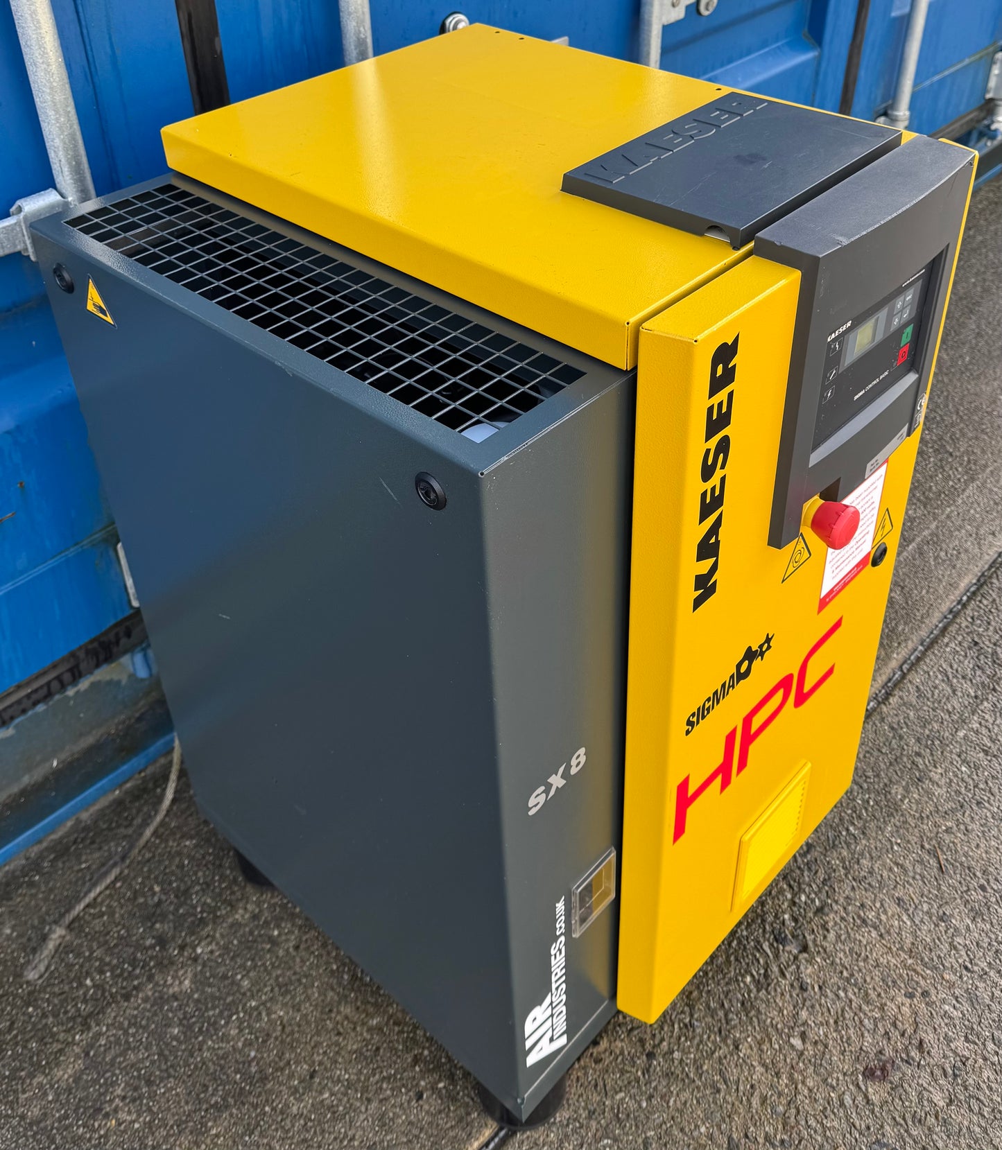 HPC / Kaeser SX8 Rotary Screw Compressor (5.5Kw, 28CFM, 8Bar, 116psi)