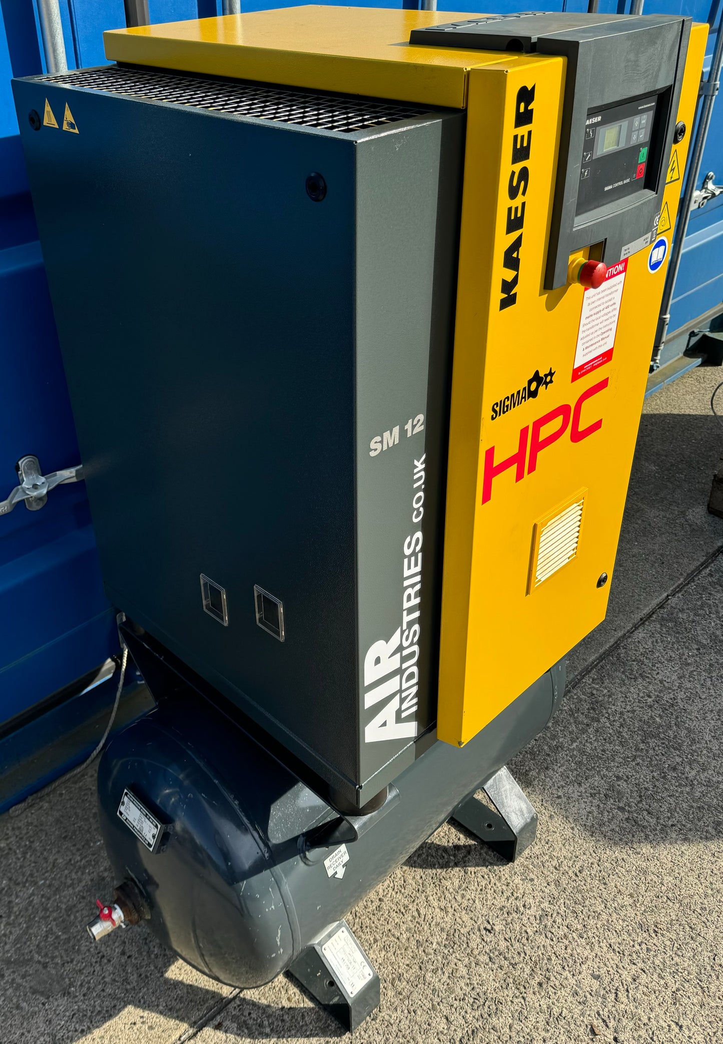 Kaeser / HPC SM12 Receiver Mounted Rotary Screw Compressor (36CFM)