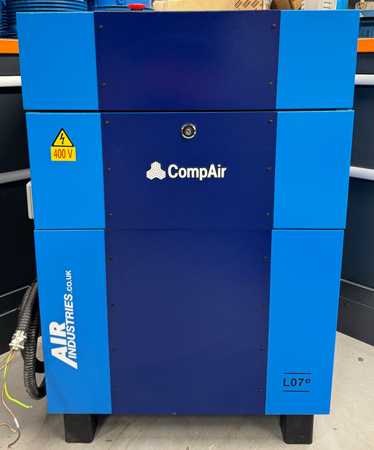 Compair L07 Floor Mounted Rotary Screw Compressor (7.5Kw, 46CFM)