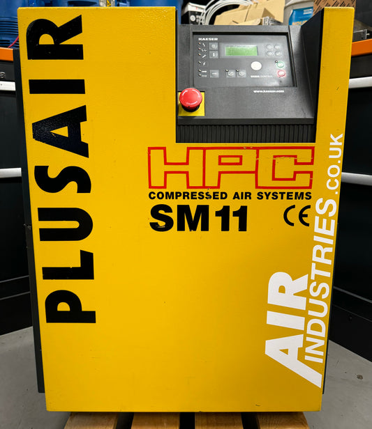 HPC / Kaeser SM11 Floor Mounted Rotary Screw Compressor (7.5Kw, 40CFM)