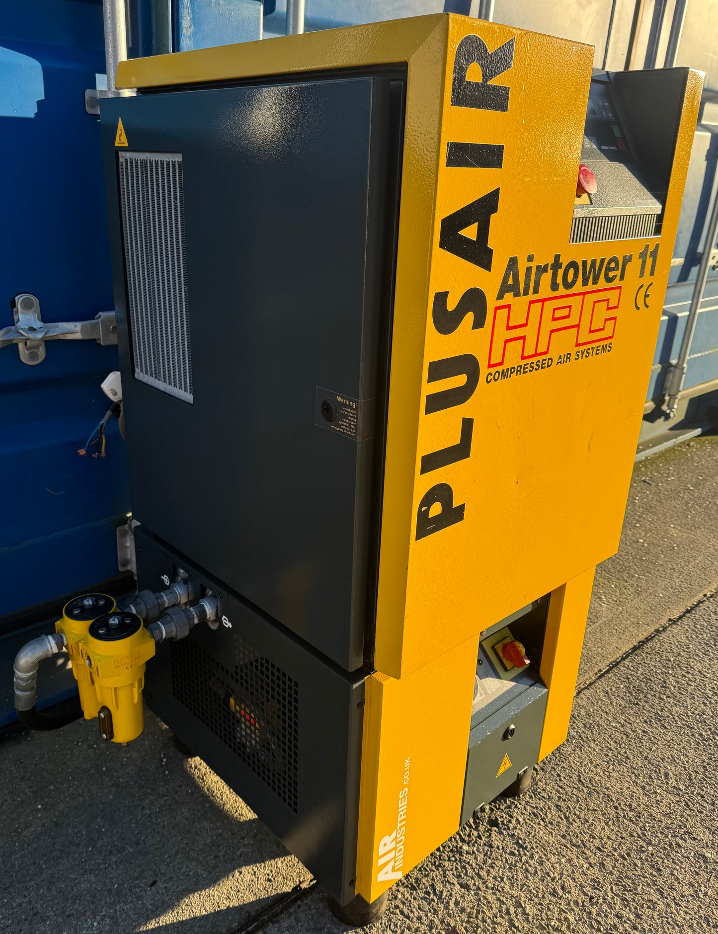 Kaeser Airtower 11 Rotary Screw Compressor + Dryer (40CFM, 8Bar, 7.5kW)