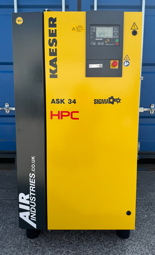 Kaeser / HPC ASK34 Rotary Screw Compressor 124Cfm