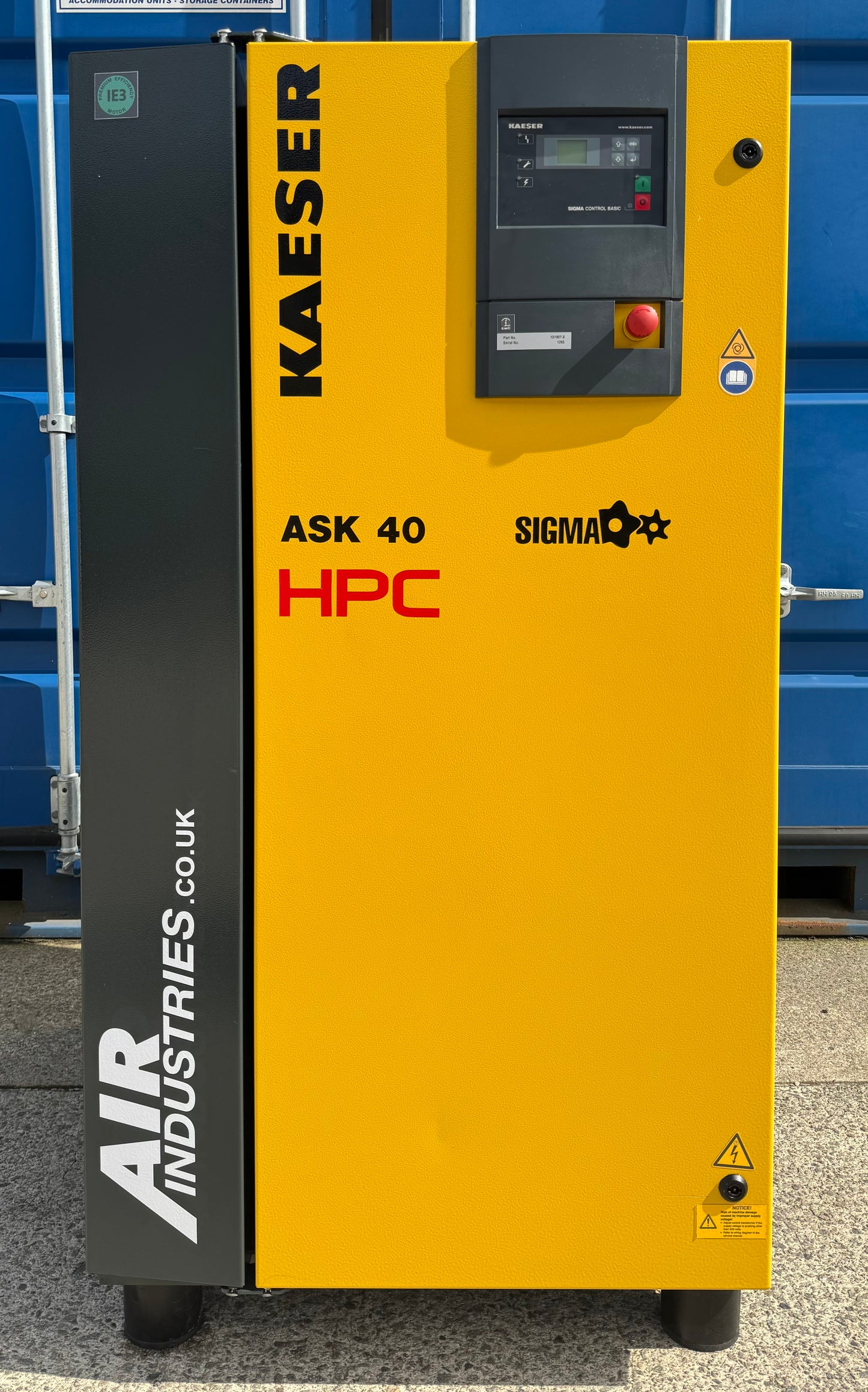 Kaeser / HPC ASK40 Rotary Screw Compressor 143Cfm