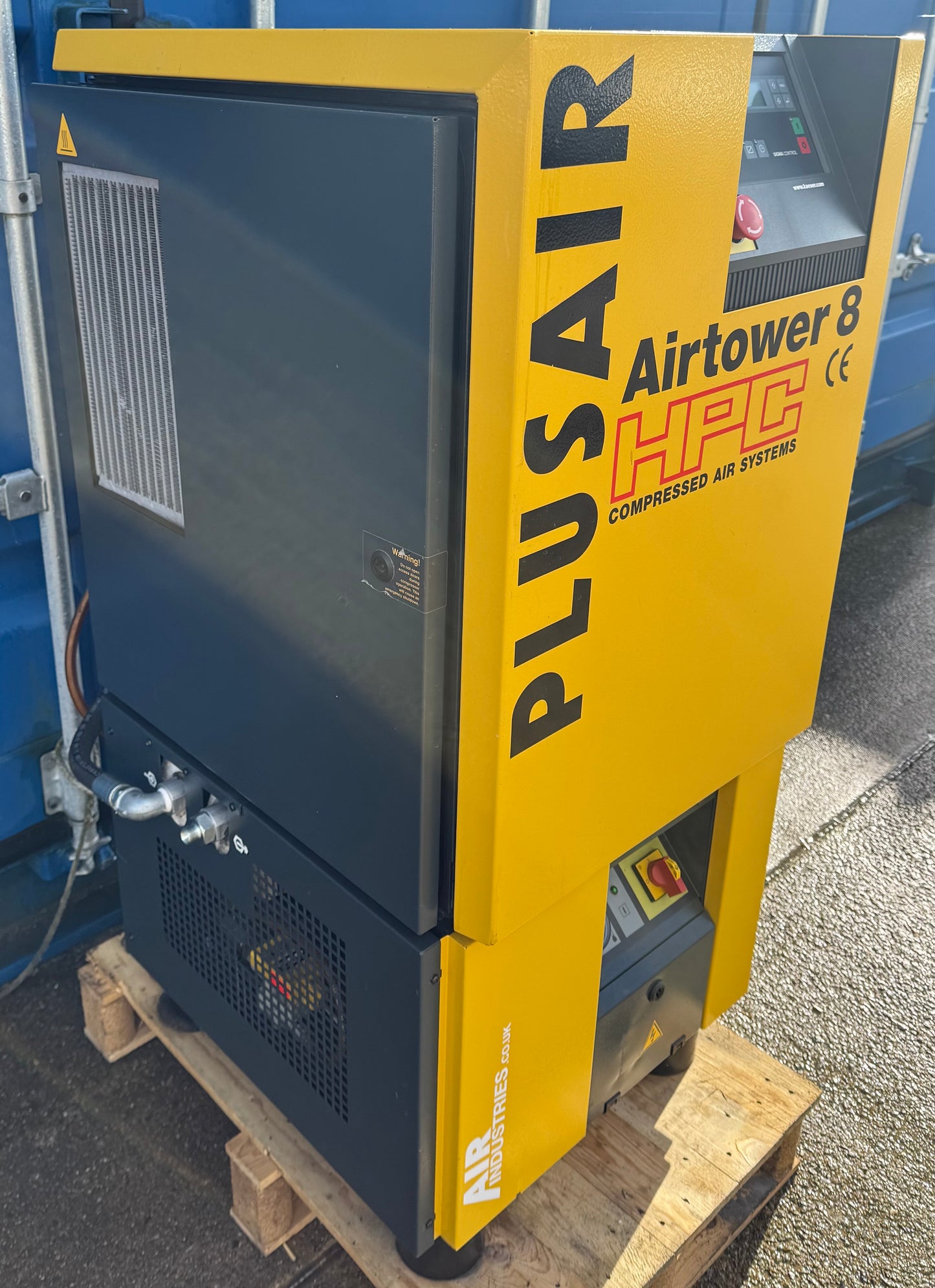 Kaeser Airtower 8 Rotary Screw Compressor + Dryer (28.8CFM, 8Bar, 5.5Kw)