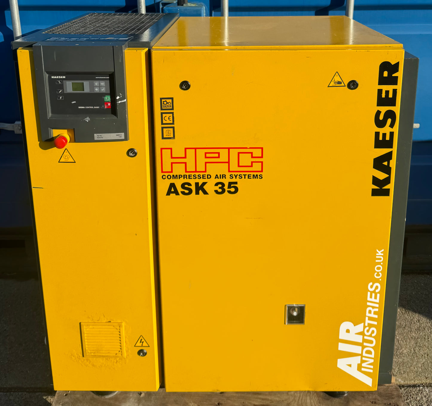 Kaeser / HPC ASK35 Rotary Screw Compressor 123Cfm