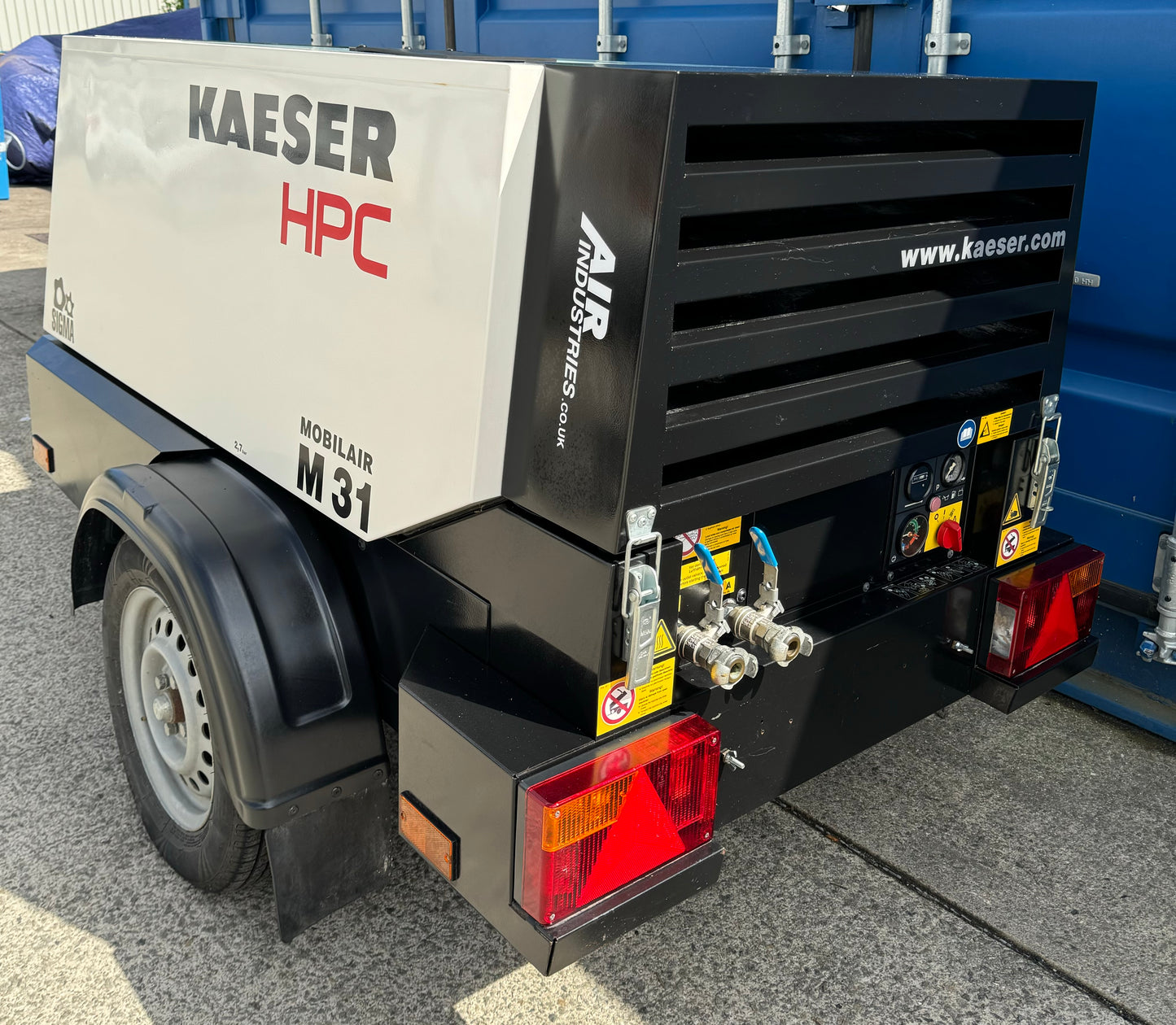 HPC / Kaeser M31 Portable Diesel Rotary Screw Compressor, 10bar,( 92Cfm)