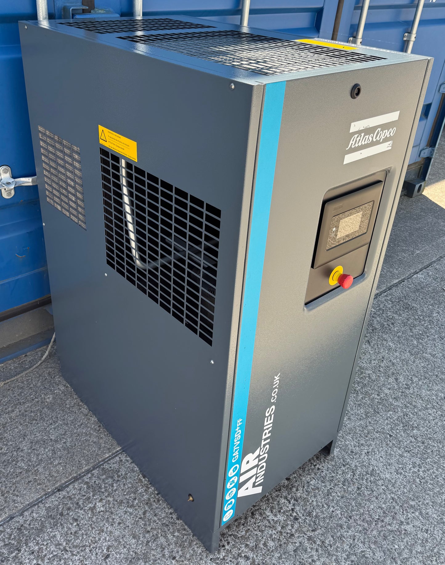 Atlas Copco GA7VSD+FF Variable Speed Rotary Screw Compressor + Dryer, 46cfm!