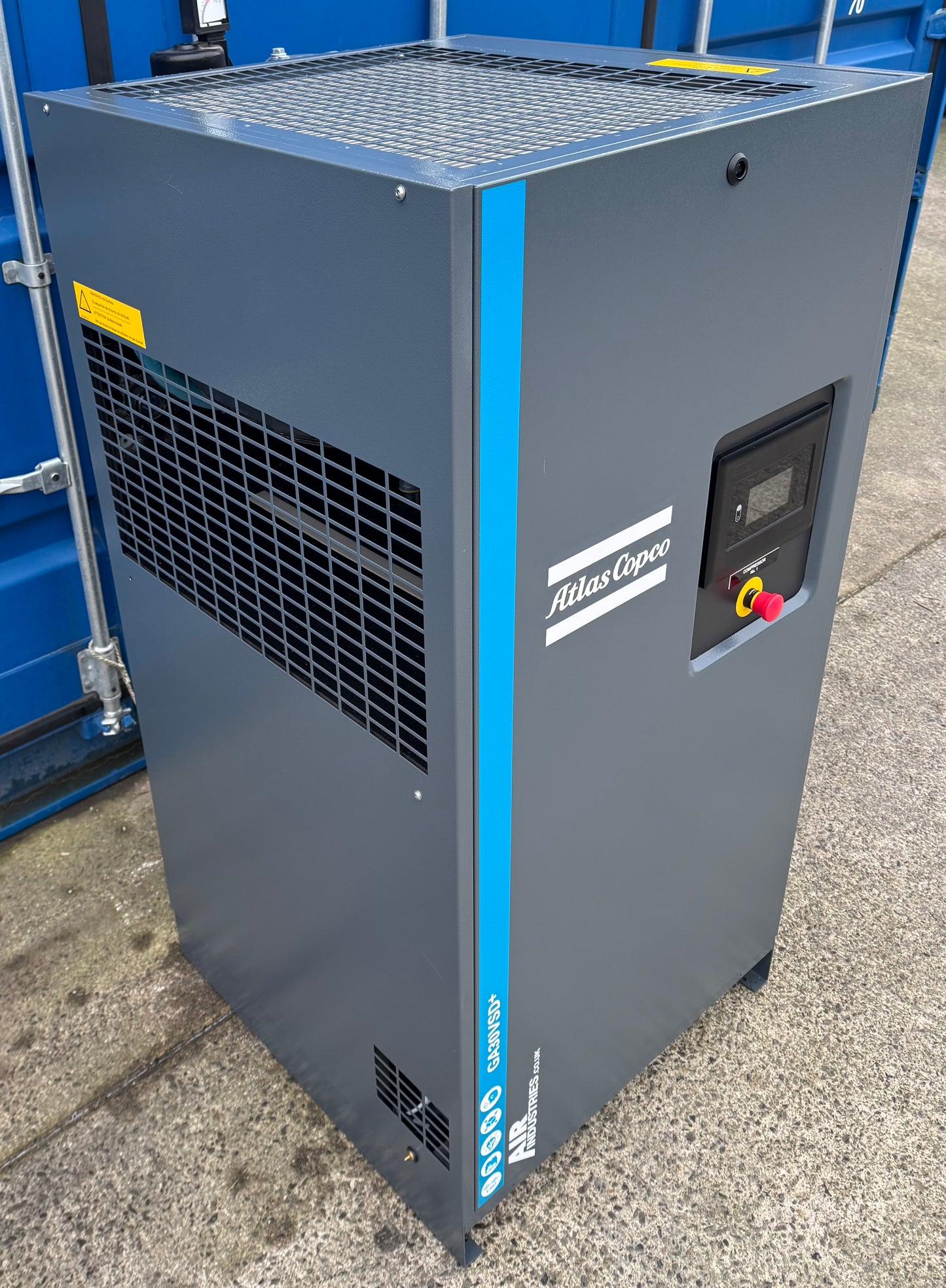 Atlas Copco GA30VSD+ Variable Speed Drive Rotary Screw Compressor, 30Kw, 206cfm!