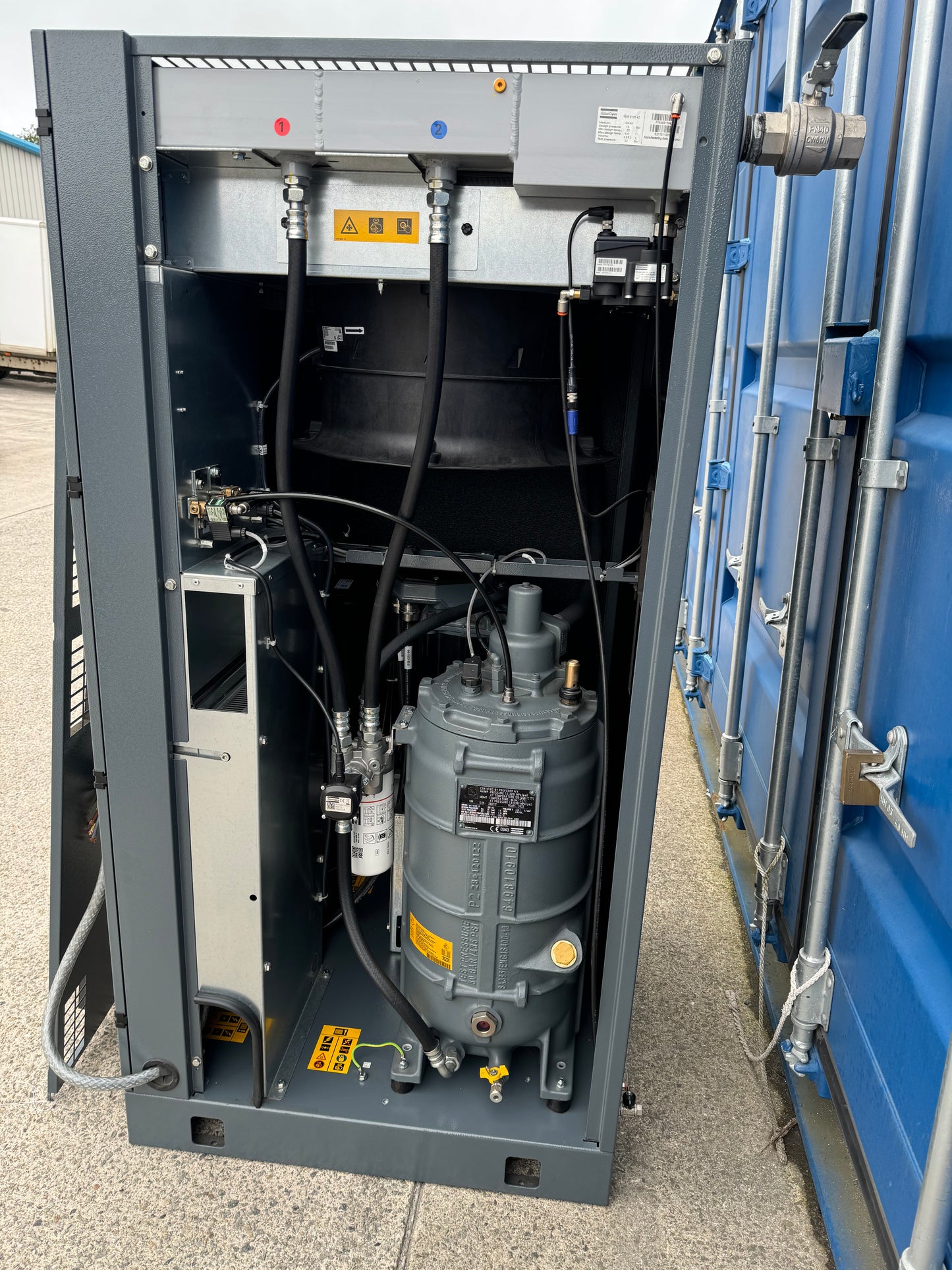 Atlas Copco GA30VSDs Variable Speed Drive Rotary Screw Compressor 30Kw, 231cfm!