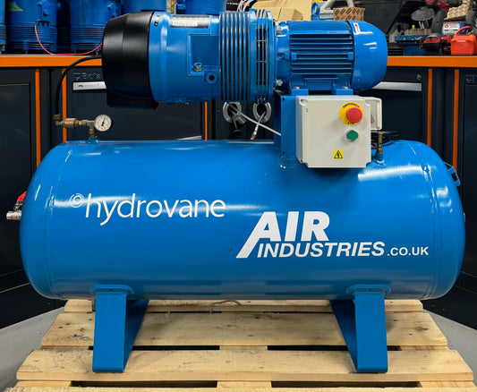 Hydrovane HV04 Receiver Mounted Rotary Vane Compressor (20.1CFM, 4.0Kw)