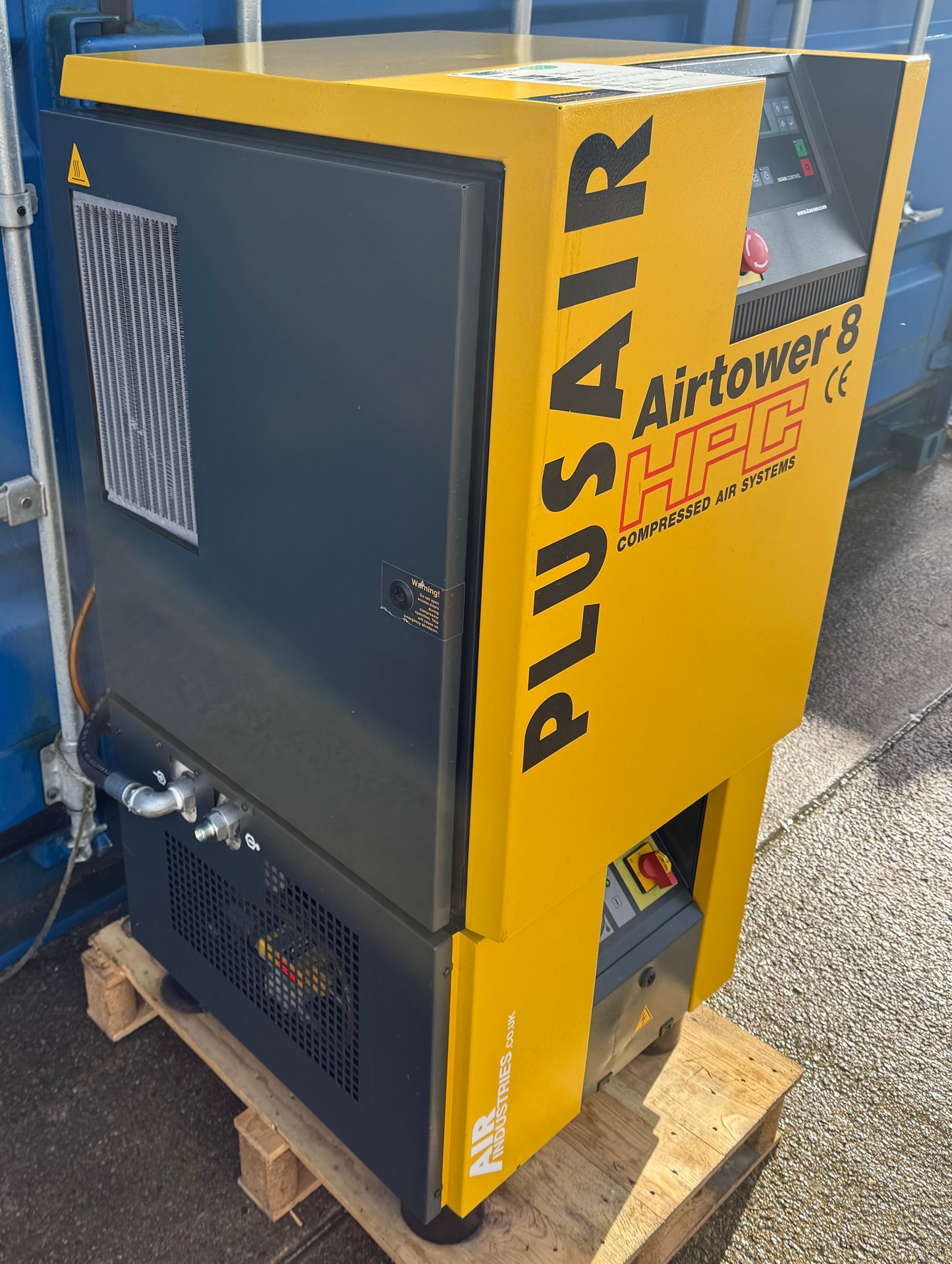 Kaeser Airtower 8 Rotary Screw Compressor + Dryer (28.8CFM, 8Bar, 5.5Kw)