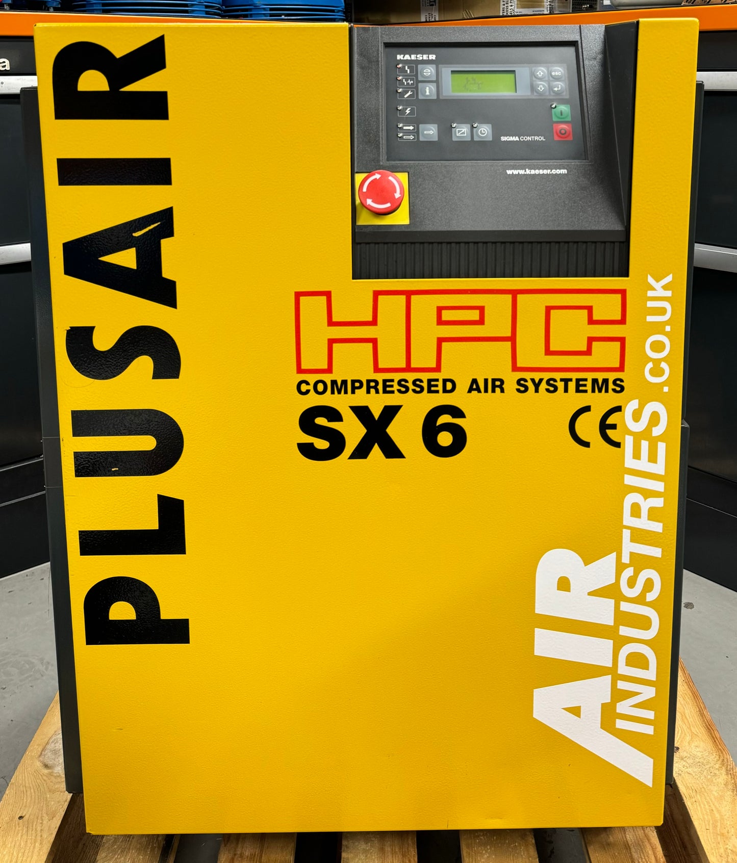 HPC / Kaeser SX6 Floor Mounted Rotary Screw Compressor (4.0Kw, 21CFM)