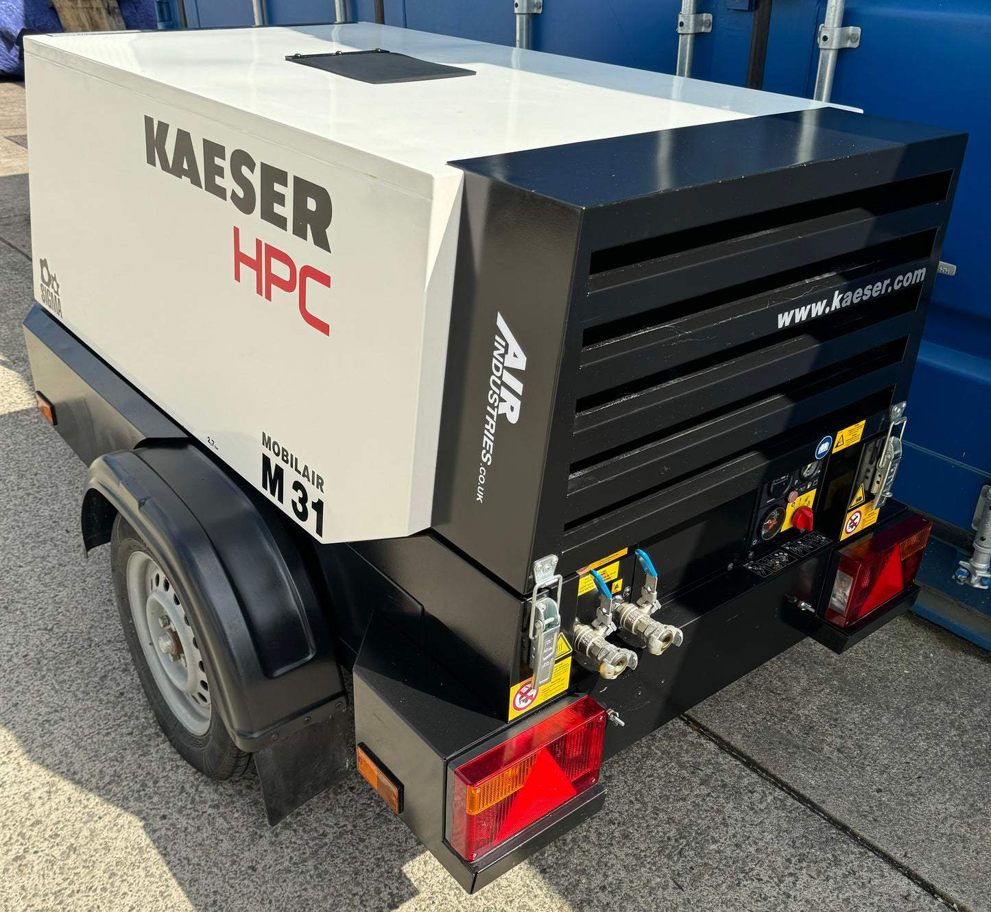 HPC / Kaeser M31 Portable Diesel Rotary Screw Compressor, 10bar,( 92Cfm)