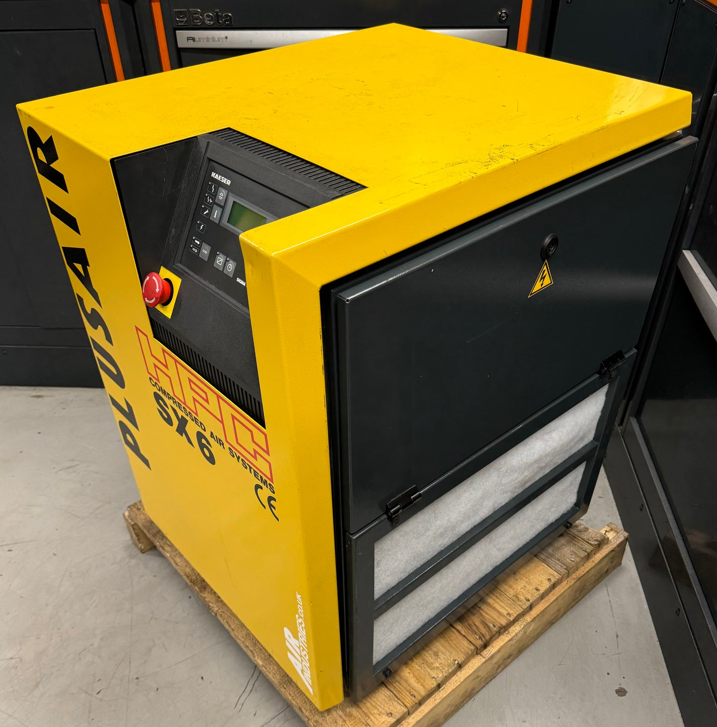 HPC / Kaeser SX6 Floor Mounted Rotary Screw Compressor (4.0Kw, 21CFM)