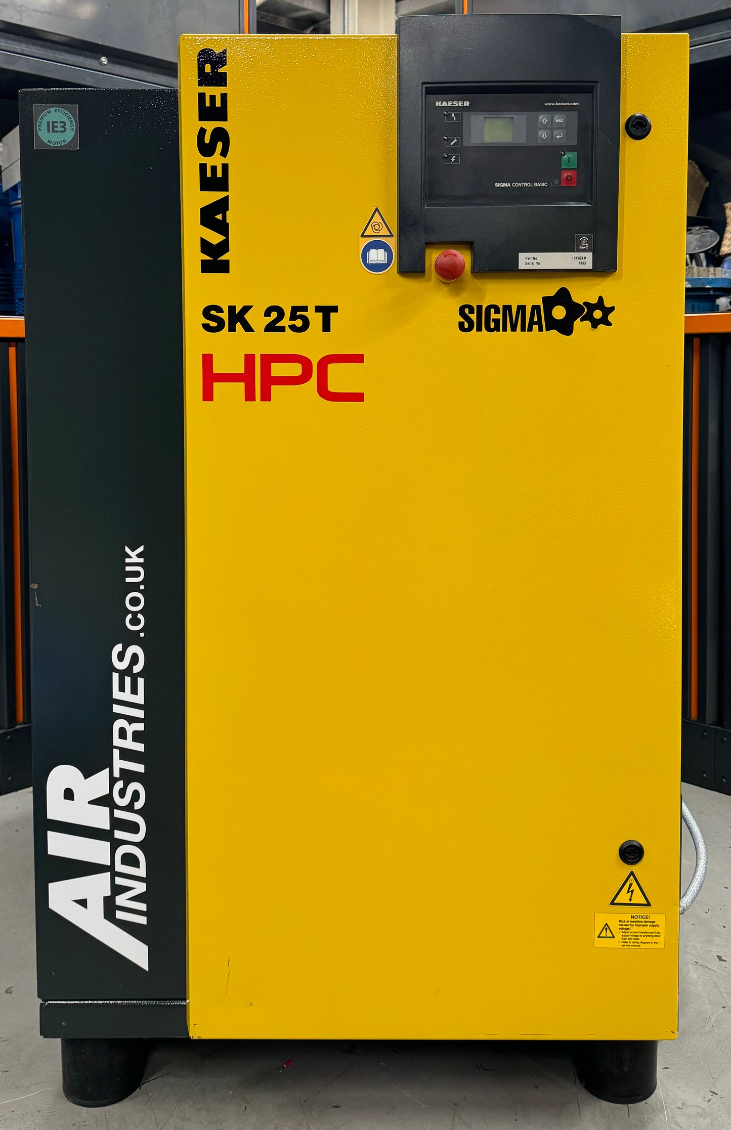 Kaeser / HPC SK25T Rotary Screw Compressor + Dryer (89CFM)