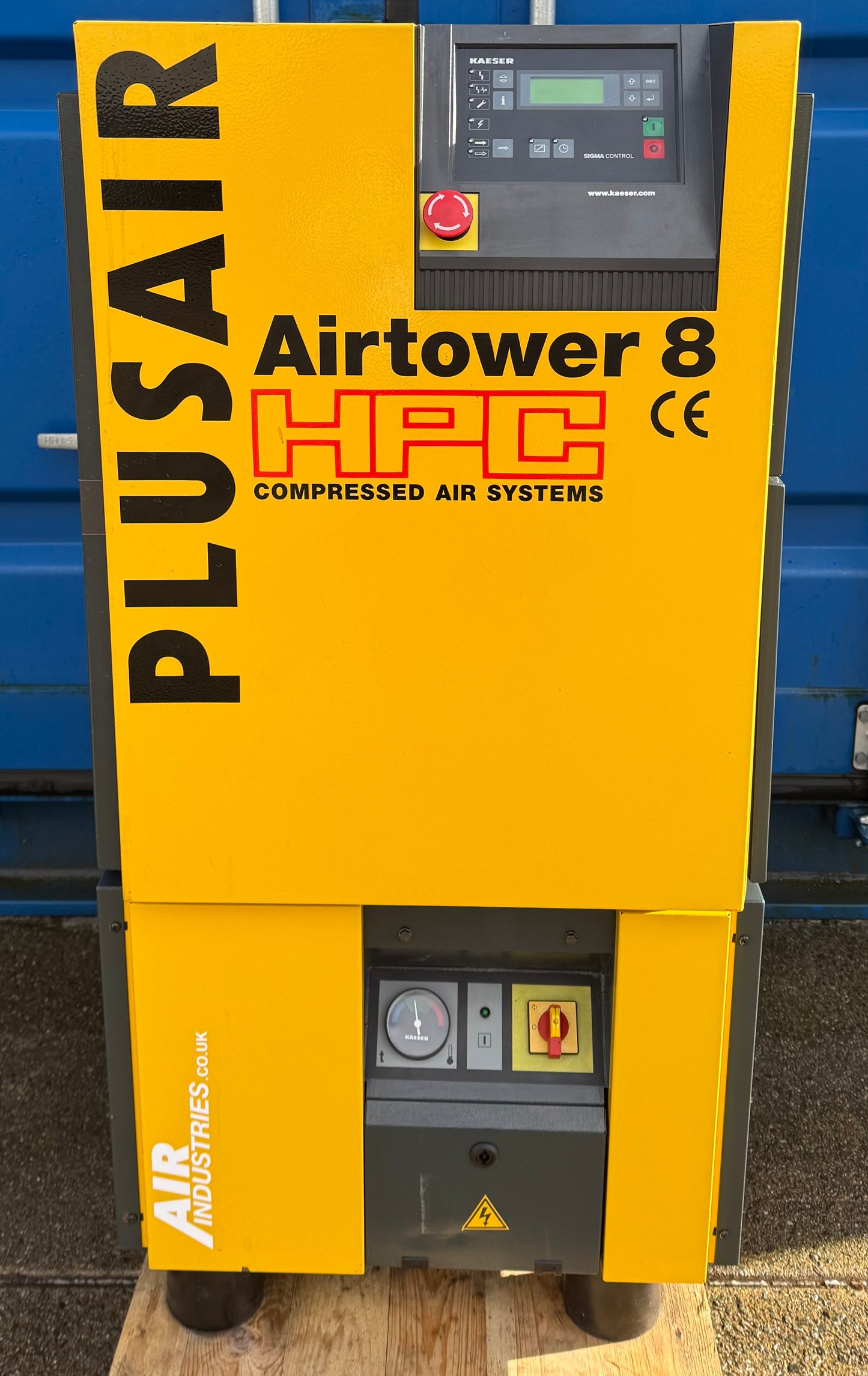 Kaeser Airtower 8 Rotary Screw Compressor + Dryer (28.8CFM, 8Bar, 5.5Kw)