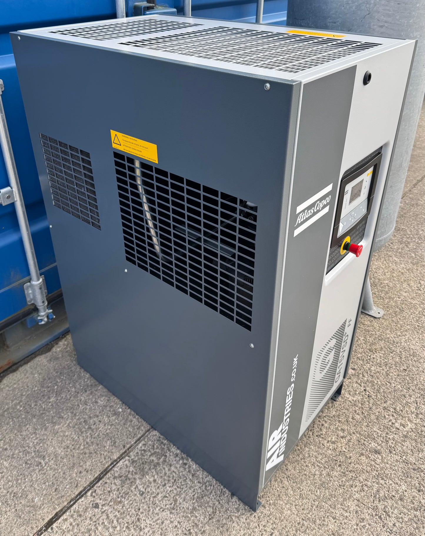 Atlas Copco GA15VSD+FF Variable Speed Rotary Screw Compressor + Dryer + Air Receiver  (88CFM)