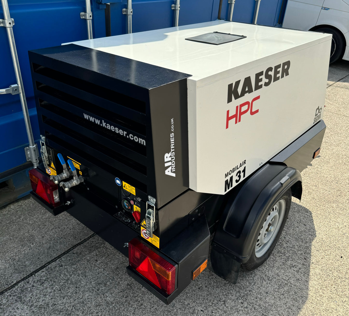 HPC / Kaeser M31 Portable Diesel Rotary Screw Compressor, 10bar,( 92Cfm)