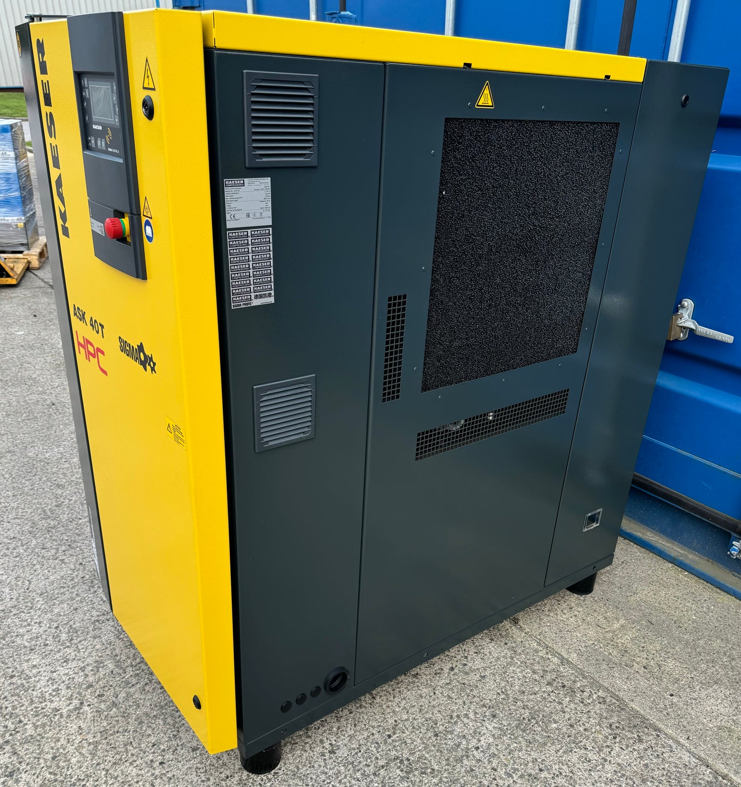 Kaeser / HPC ASK40T Rotary Screw Compressor Package + Dryer 143Cfm