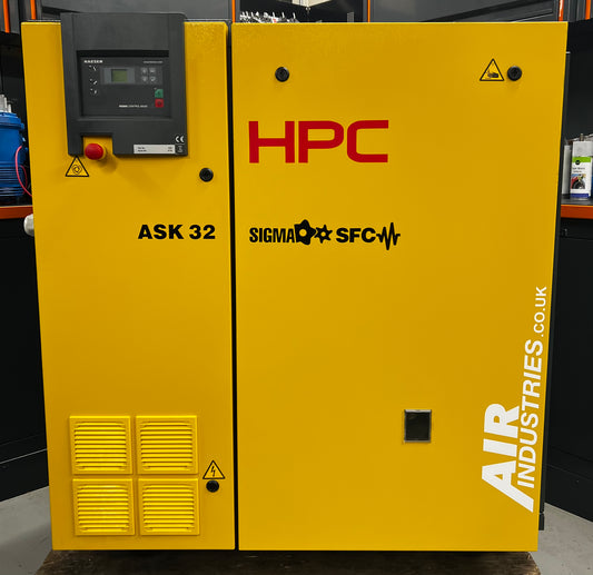 Kaeser ASK32SFC Variable Speed Drive Rotary Screw Compressor (18.5kW, 25.0HP, 102CFM)