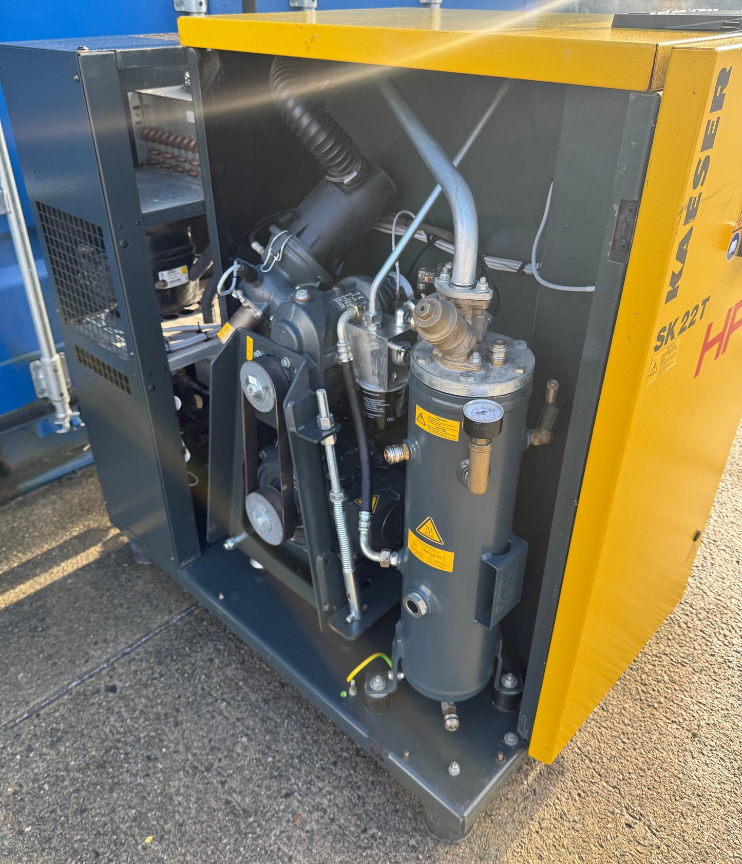 Kaeser / HPC SK22T Rotary Screw Compressor Package + Dryer + Receiver (8Bar, 70CFM)