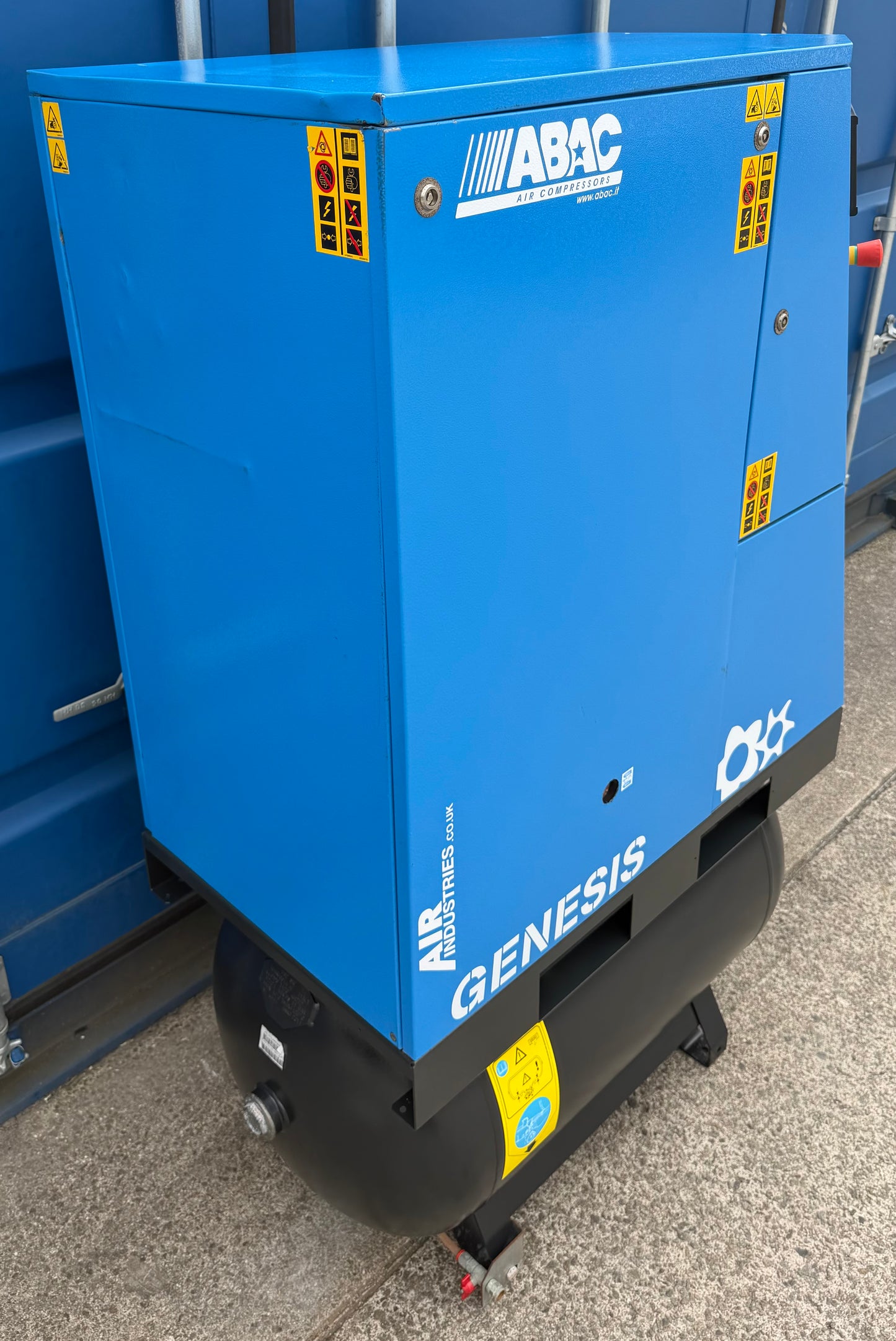 ABAC Genesis 15 Receiver Mounted Rotary Screw Compressor + Dryer! (78Cfm)