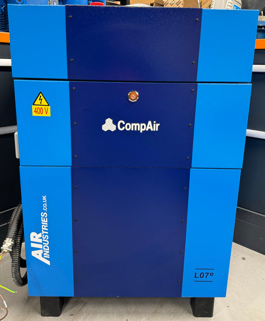 Compair L07 Floor Mounted Rotary Screw Compressor (7.5Kw, 46CFM)