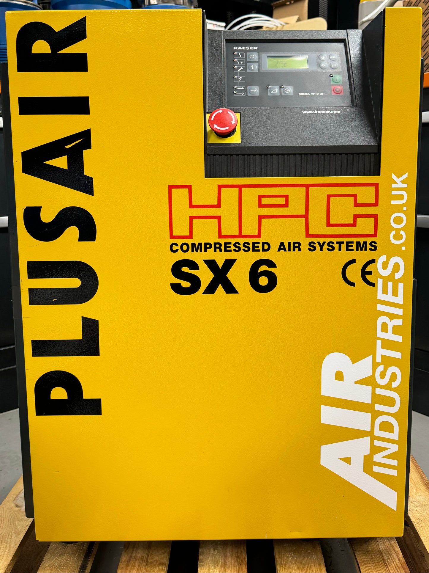 HPC / Kaeser SX6 Floor Mounted Rotary Screw Compressor (4.0Kw, 21CFM)