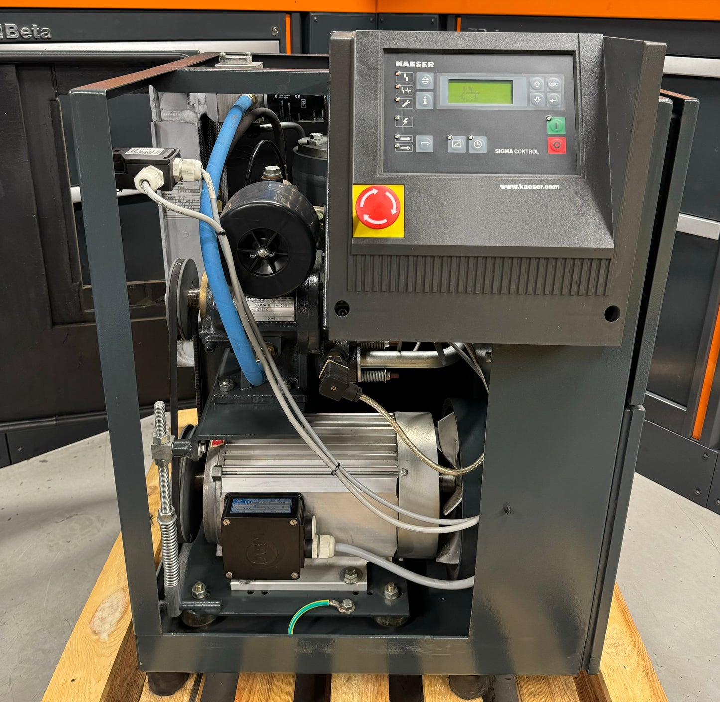 HPC / Kaeser SX6 Floor Mounted Rotary Screw Compressor (4.0Kw, 21CFM)