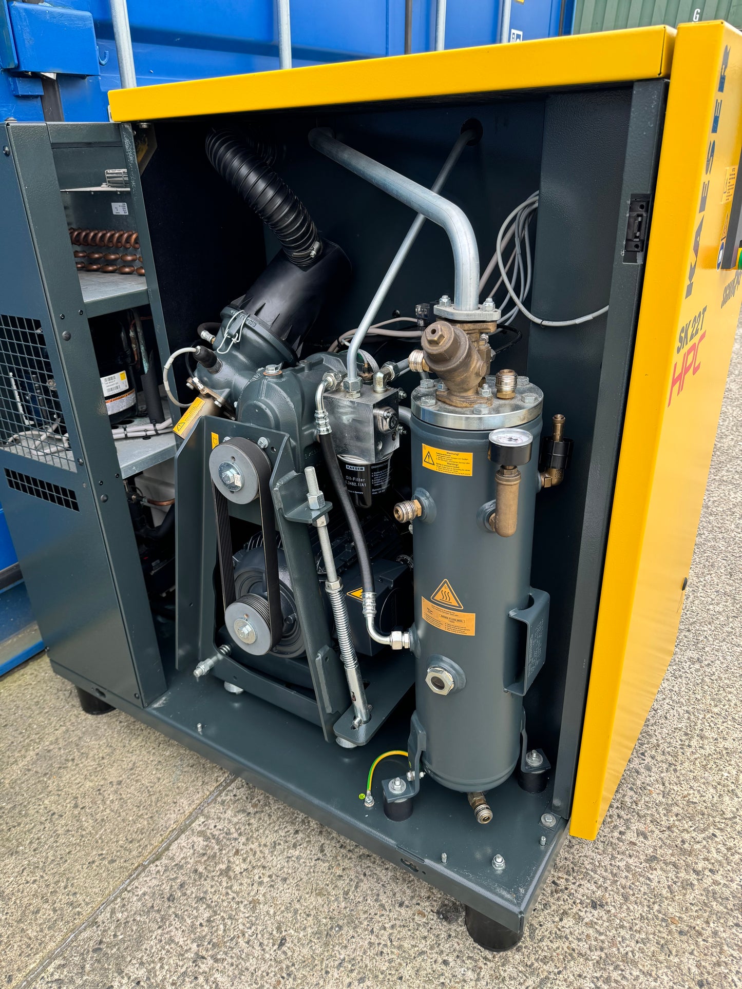 Kaeser / HPC SK22T Rotary Screw Compressor + Dryer (11Bar, 60CFM)