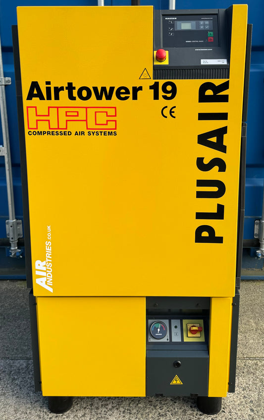 Kaeser Airtower 19 Rotary Screw Compressor + Dryer (67CFM, 8Bar, 11kW)