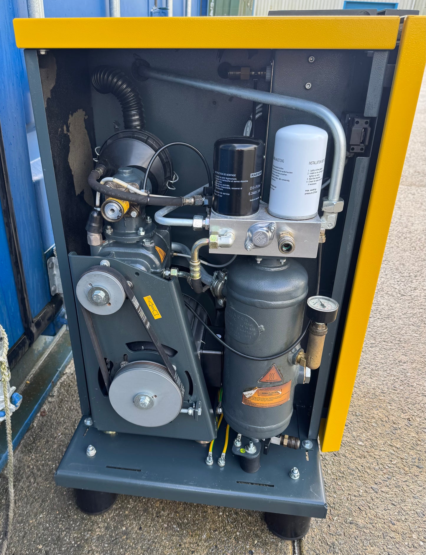 HPC / Kaeser SX8 Rotary Screw Compressor (5.5Kw, 28CFM, 8Bar, 116psi)