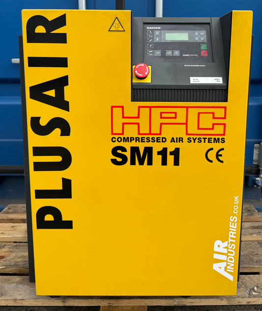 HPC / Kaeser SM11 Floor Mounted Rotary Screw Compressor (7.5Kw, 40CFM)