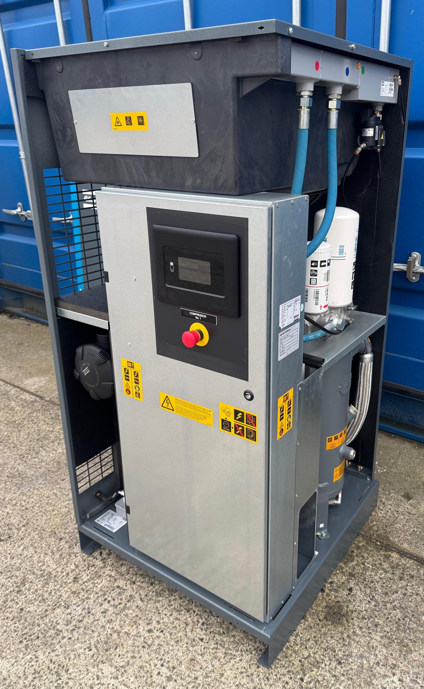 Atlas Copco GA30VSD+ Variable Speed Drive Rotary Screw Compressor, 30Kw, 206cfm!