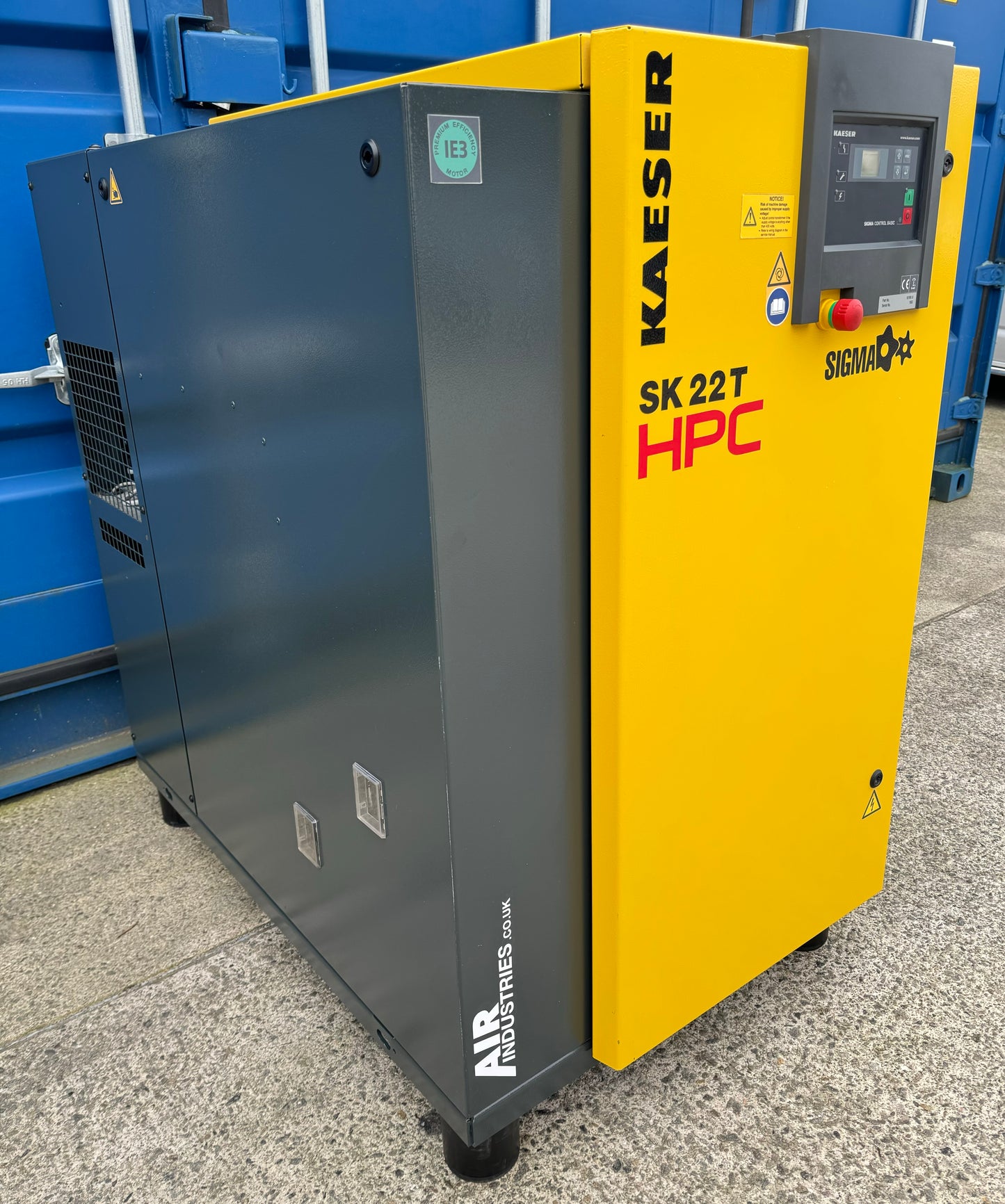 Kaeser / HPC SK22T Rotary Screw Compressor + Dryer (11Bar, 60CFM)